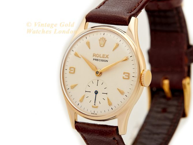 Rolex Precision Sub-Dial 9ct 1952 (5)