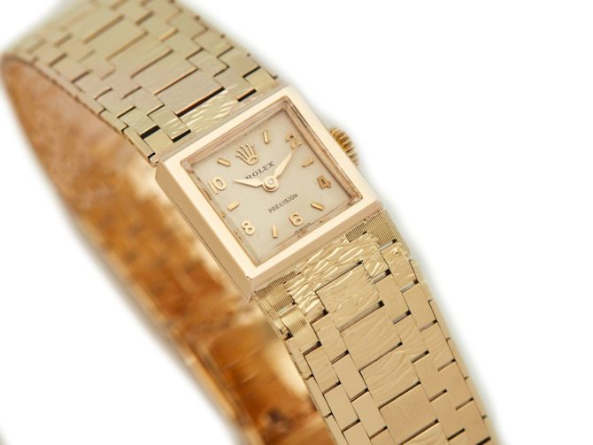 1965 Ladies Rolex Precision 9ct on Original Bracelet (12)