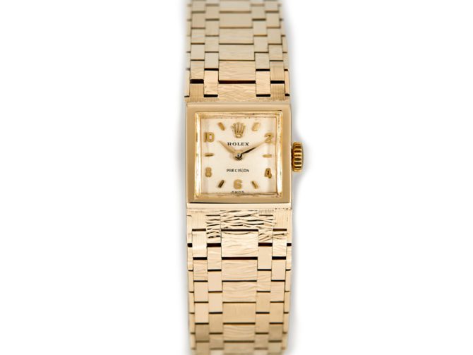 1965 Ladies Rolex Precision 9ct on Original Bracelet (6)