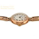 Ladies Rolex 9ct Pink Gold Porcelain Dial 1916 mobile navigation (17)