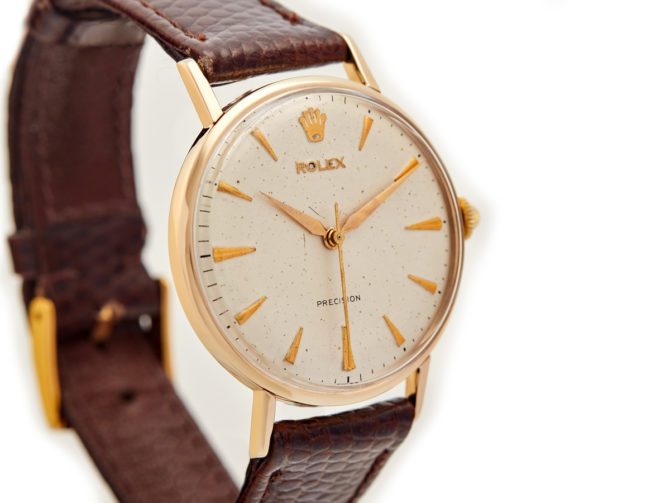 Rolex Precision Cal.1210 9ct 1957 (10)