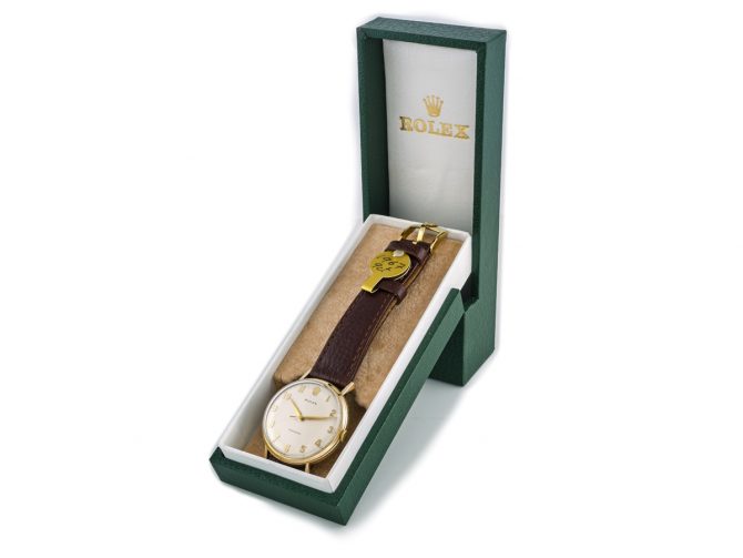 Rolex Precision Coin Edge Cal.1215 9ct 1967 (1)