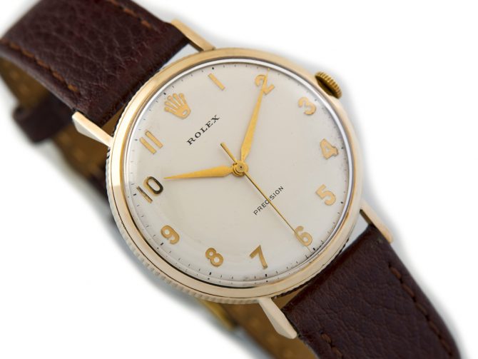 Rolex Precision Coin Edge Cal.1215 9ct 1967 (15)