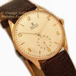 Rolex Precision Chronometer Cal.700 18ct Pink Gold c1945 mobile navigation (17)