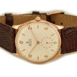 Rolex Precision Chronometer Cal.700 18ct Pink Gold c1945 mobile navigation (43)