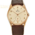 Rolex Precision Chronometer Cal.700 18ct Pink Gold c1945 mobile navigation (21)