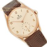 Rolex Precision Chronometer Cal.700 18ct Pink Gold c1945 mobile navigation (15)