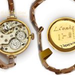 Ladies Rolex Cocktail Watch, Porcelain Dial, 9ct Pink Gold c1915 mobile navigation (38)