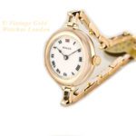 Ladies Rolex Cocktail Watch, Porcelain Dial, 9ct Pink Gold c1915 mobile navigation (26)