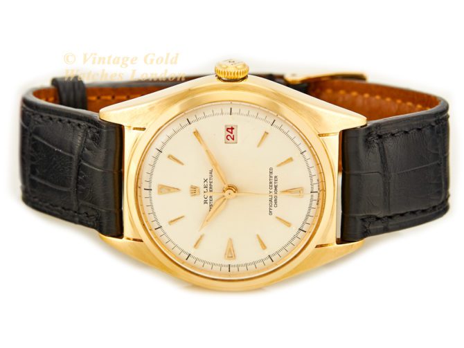Rolex Oyster ‘Datejust’ Roulette Calendar 18ct 1952 (28)