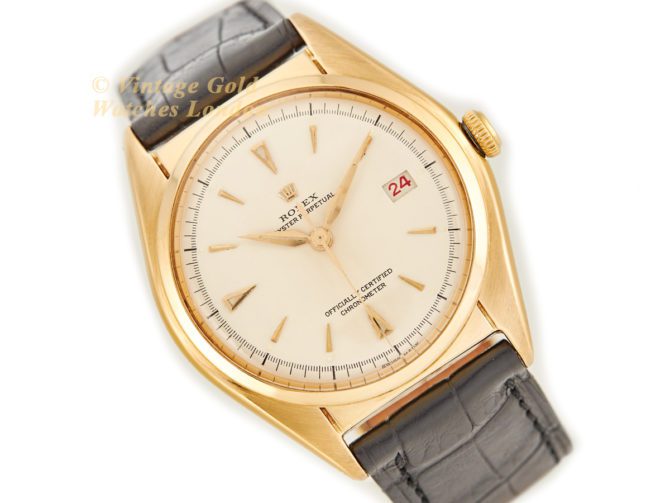Rolex Oyster ‘Datejust’ Roulette Calendar 18ct 1952 (16)