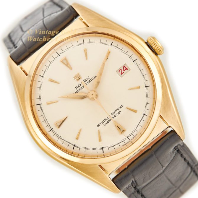 Rolex Oyster ‘Datejust’ Roulette Calendar 18ct 1952 (42)