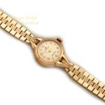 Ladies Rolex Precision 9ct Gold Cocktail Watch on 9ct Bracelet 1941 mobile navigation (8)