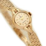 Ladies Rolex Precision 9ct Gold Cocktail Watch on 9ct Bracelet 1941 mobile navigation (2)