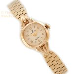 Ladies Rolex Precision 9ct Gold Cocktail Watch on 9ct Bracelet 1941 mobile navigation (1)