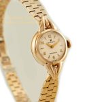 Ladies Rolex Precision 9ct Gold Cocktail Watch on 9ct Bracelet 1941 mobile navigation (3)