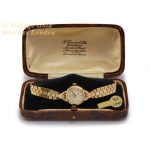 Ladies Rolex Precision 9ct Gold Cocktail Watch on 9ct Bracelet 1941 mobile navigation (13)