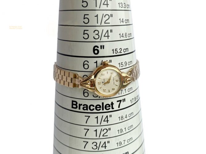 Ladies Rolex Precision 9ct Gold Cocktail Watch on 9ct Bracelet 1941 (12)