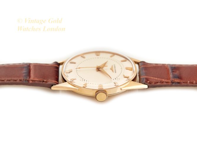 Longines Cal.23ZS 14ct 1955 Guilloche Dial (32)