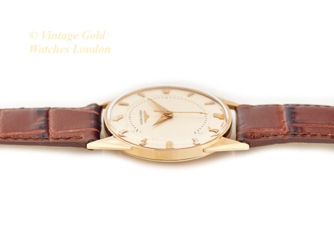 Longines Cal.23ZS 14ct 1955 Guilloche Dial (34)