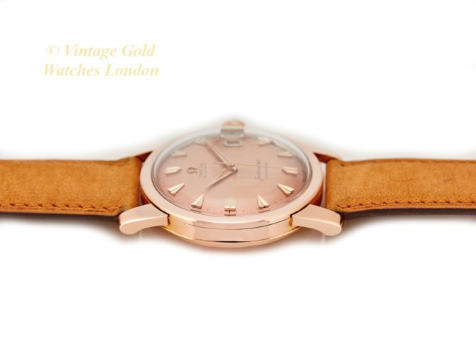 Omega Seamaster Calendar Cal.503 18ct Pink Gold 1957 (34)