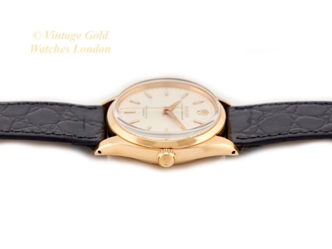 Rolex Oyster Perpetual Cal.1030 18ct 1959 Quilted Dial (32)