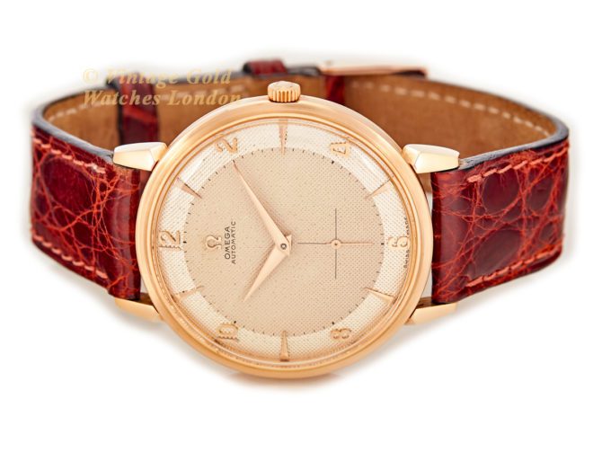 Omega Cal.344 Automatic 18ct Pink Gold 1953 37.5mm (28)