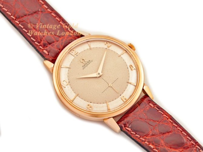 Omega Cal.344 Automatic 18ct Pink Gold 1953 37.5mm (30)