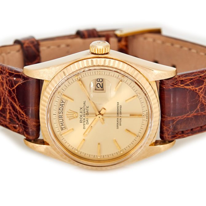 Rolex Oyster Perpetual Day-Date 18ct 36mm 1977 (9)