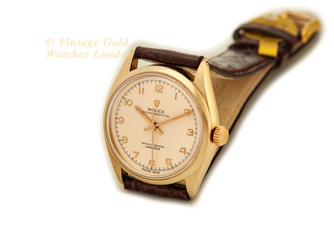 Rolex Oyster Perpetual Cal.1030 9ct 1955 (6)