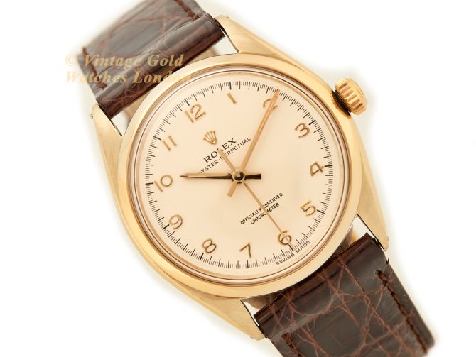 Rolex Oyster Perpetual Cal.1030 9ct 1955 (1)