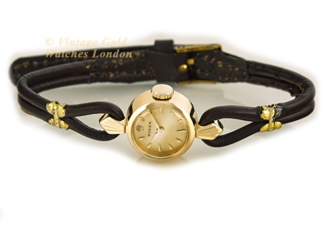 Ladies Rolex Precision 18ct Dress Watch c1971 (13)
