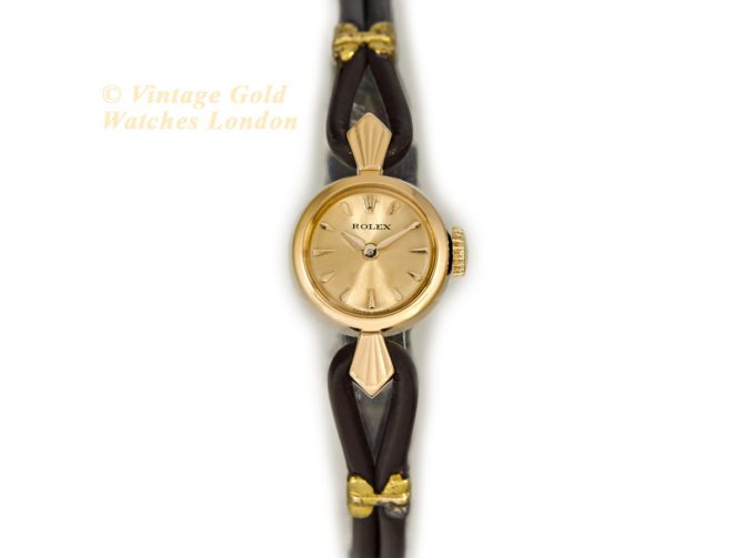 Ladies Rolex Precision 18ct Dress Watch c1971 (7)