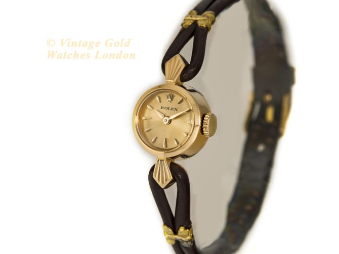 Ladies Rolex Precision 18ct Dress Watch c1971 (9)