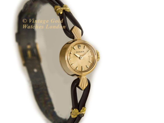 Ladies Rolex Precision 18ct Dress Watch c1971 (5)