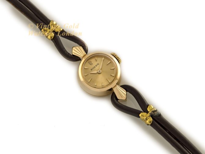 Ladies Rolex Precision 18ct Dress Watch c1971 (15)