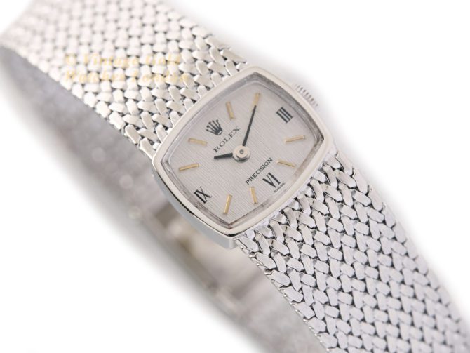 Ladies Rolex Precision 9ct White Gold 1972 (18)