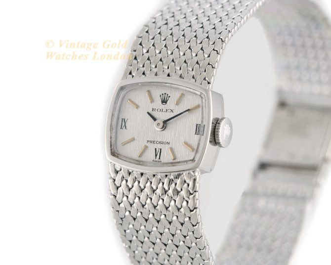 Ladies Rolex Precision 9ct White Gold 1972 (24)