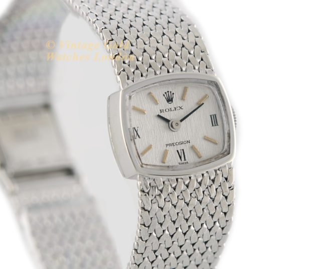 Ladies Rolex Precision 9ct White Gold 1972 (20)