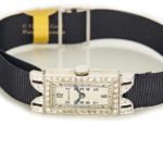 Ladies Rolex 18ct White Gold & Diamond Cocktail Watch c1930 mobile navigation (43)