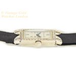 Ladies Rolex 18ct White Gold & Diamond Cocktail Watch c1930 mobile navigation (31)