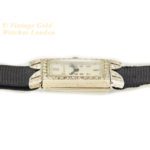 Ladies Rolex 18ct White Gold & Diamond Cocktail Watch c1930 mobile navigation (33)