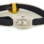 Ladies Rolex 18ct White Gold & Diamond Cocktail Watch c1928 mobile navigation (47)
