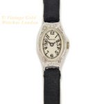 Ladies Rolex 18ct White Gold & Diamond Cocktail Watch c1928 mobile navigation (23)