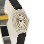 Ladies Rolex 18ct White Gold & Diamond Cocktail Watch c1928 mobile navigation (21)