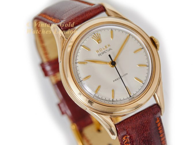 Rolex Perpetual Precision 9ct, 1954 34mm (2)