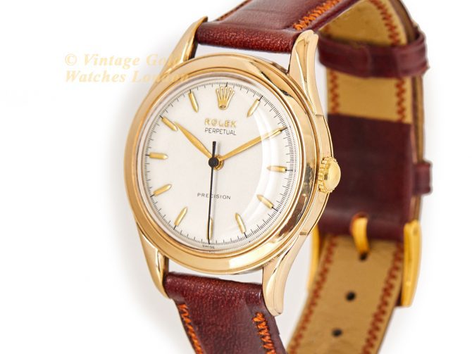 Rolex Perpetual Precision 9ct, 1954 34mm (5)