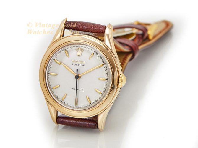 Rolex Perpetual Precision 9ct, 1954 34mm (6)