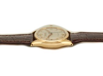 Rolex Oyster Perpetual Bubbleback Ref. 6084 14ct 1952 – ‘Explorer’ Dial - hover