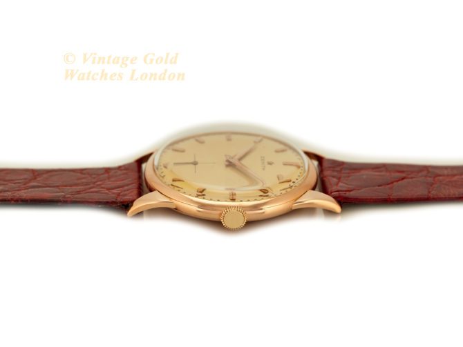 Zenith Cal.40 18ct Pink Gold 1964 35mm Oversize (32)